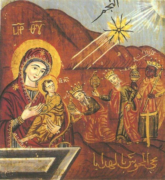 سجود المجوس للمخلص.