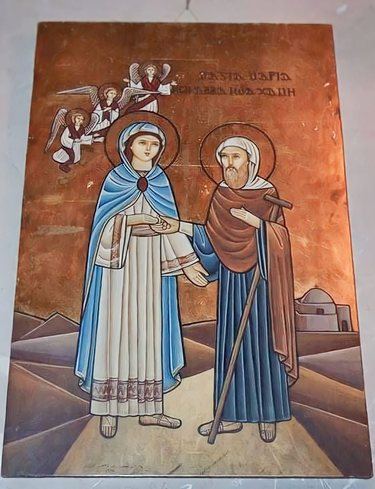 نقل جسد القديس الأنبا يحنس كاما من ديره إلى دير السريان.