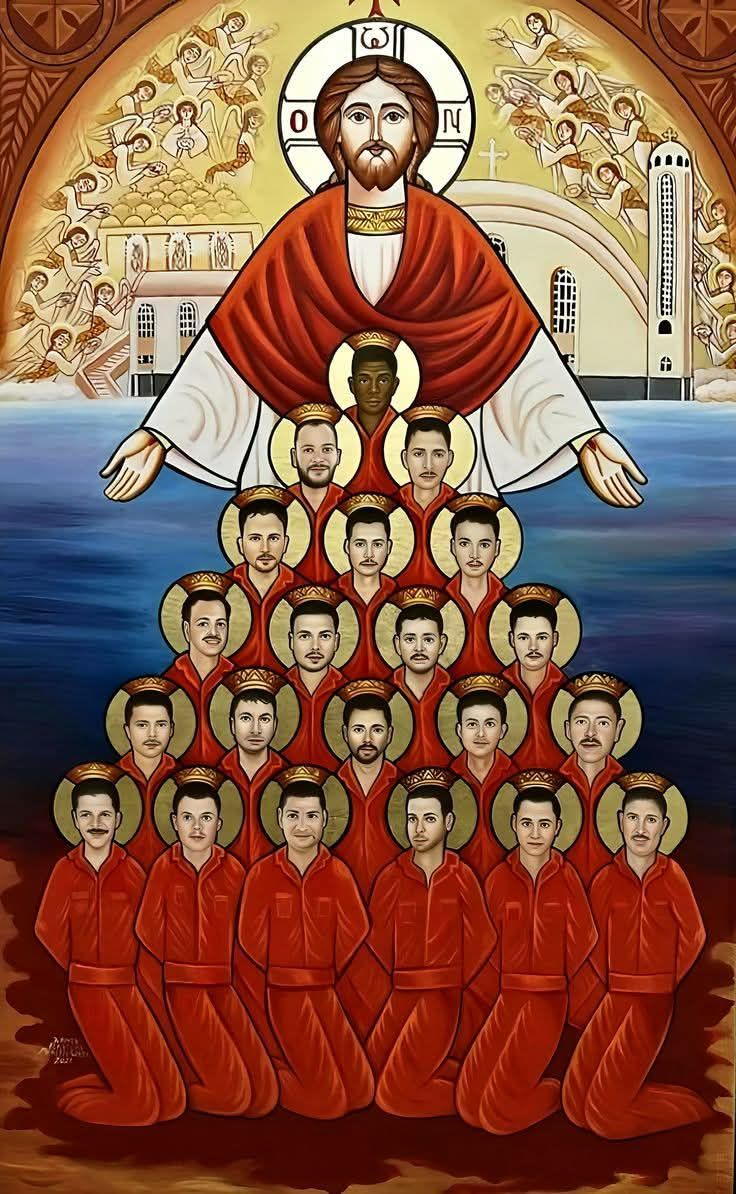 الشهداء 21 المصرين بلبيا